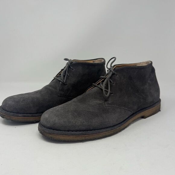 VINCE | Lace Up Gray Suede Chukka Boots Men’s Size 10.5 main image 8